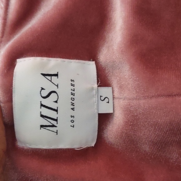 MISA Los Angeles V-Neck Mini Dress Size S - Picture 6 of 8